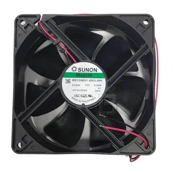 VENTILATOR 24V-MEC0382V1-000U-A99 - ventilator 24v sa 2 zice