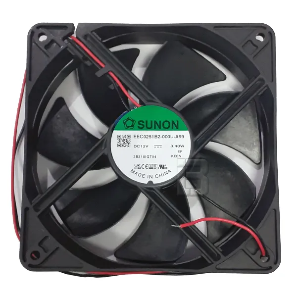 VENTILATOR 12V-EEC0251B2-000U-A99 - ventilator 12v sa 2 zice