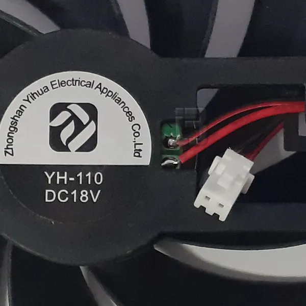 VENTILATOR 18V-D133010004 - ventilator yh-110 dc18v