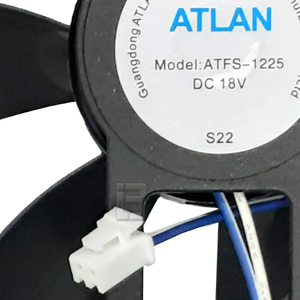 VENTILATOR 18V-307040300003 ATLAN - ventilator atfs-1225 dc 18v