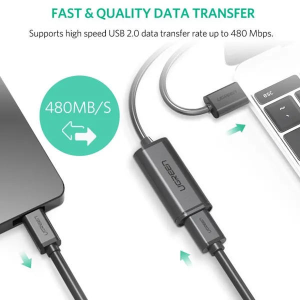 USB 2.0 AKTIVAN PRODUŽNI KABL 10m - usb produzni 2.0-kabl