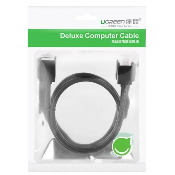 HDMI PRODUŽNI KABL M/F V1.4 2m - Namotan crni HDMI v1.4 produžni kabl od 2m sa zaštitnom plastikom preko pozlaćenog konektor