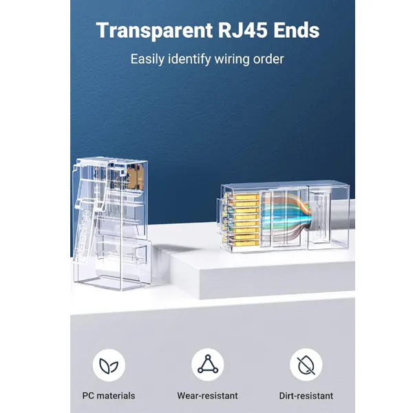 UTP RJ45/Cat6 KONEKTOR 50kom - lan rj45 konektor