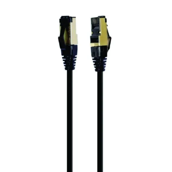 UTP CAT8 LAN KABL 15m - Cablexpert PP8-LSZHCU-BK-15M crni oklopljeni mrežni kabl Cat8 dužine 15 metara sa RJ45 konektorima