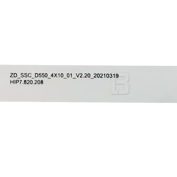 LED BAR-HISENSE55A6G - Led traka za Hisense kurpan kadar oznake zd_ssc_d550_4x10_01_v2.20_20210319