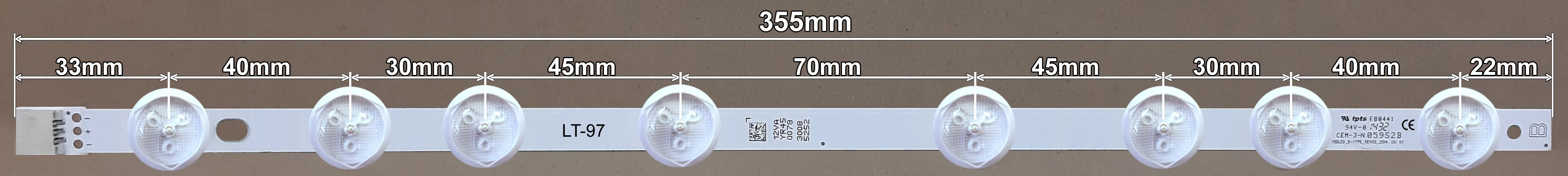 LED BAR-VOX39.5AB - pozadinsko osvetljenje vox tv