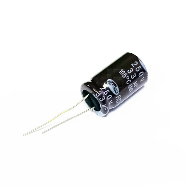 E33MF/250V105C - e330mf 250v elektrolitski kondenzator