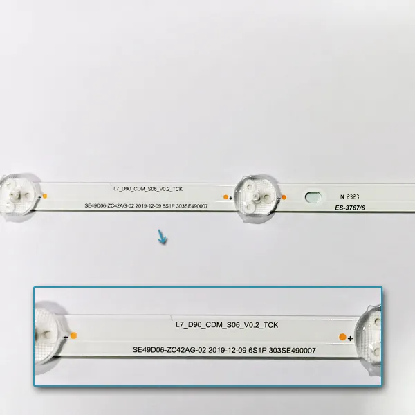 LED BAR-VIVAX 49S62 - Led traka za Vivax TV krupan kadar oznake se49d06-zc42ag 303se490007