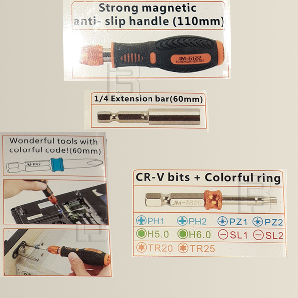 SET ALAT JM-6122 - 