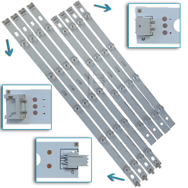 LED BAR-LG39ABx8 - osvetljenje za lg