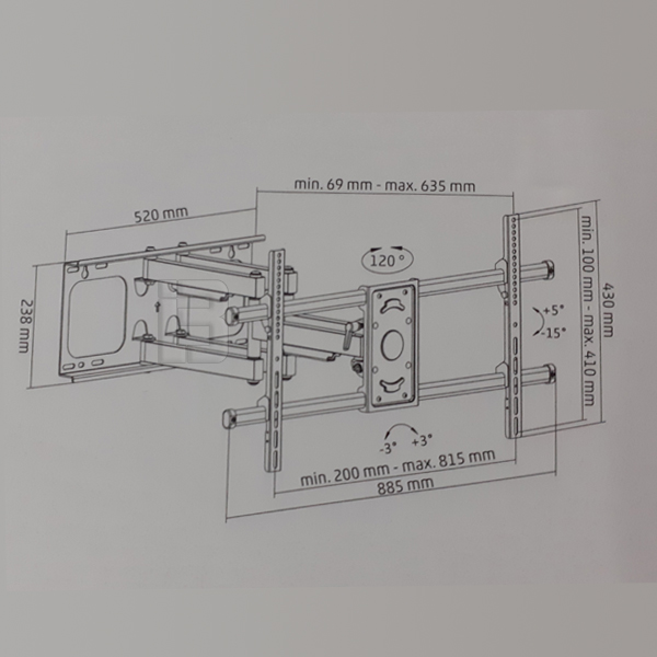 TV NOSAČ LCDH31 - 