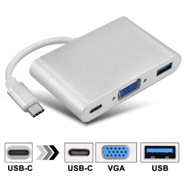 USBc-VGA-USB3.0 - 