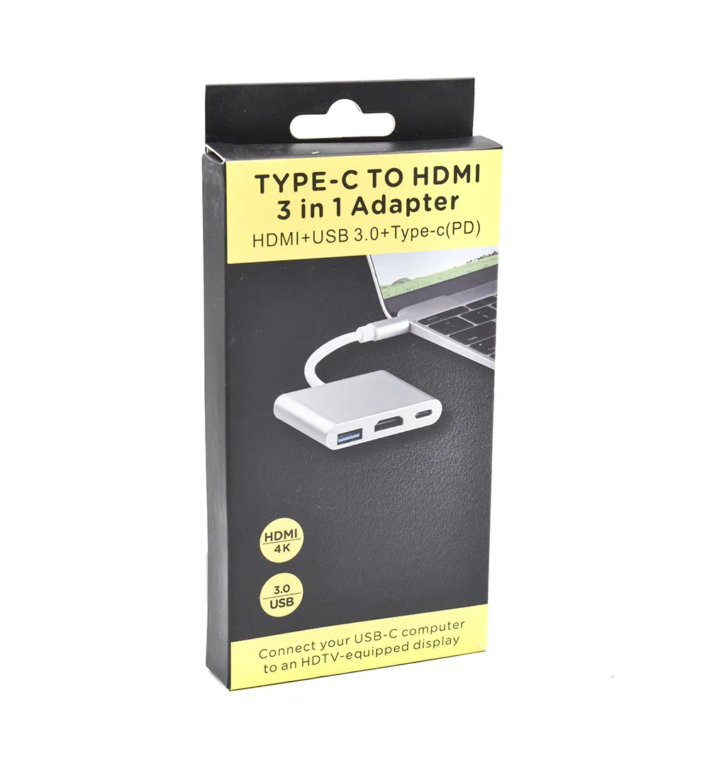 USBc-HDMI-USB ADAPTER - 