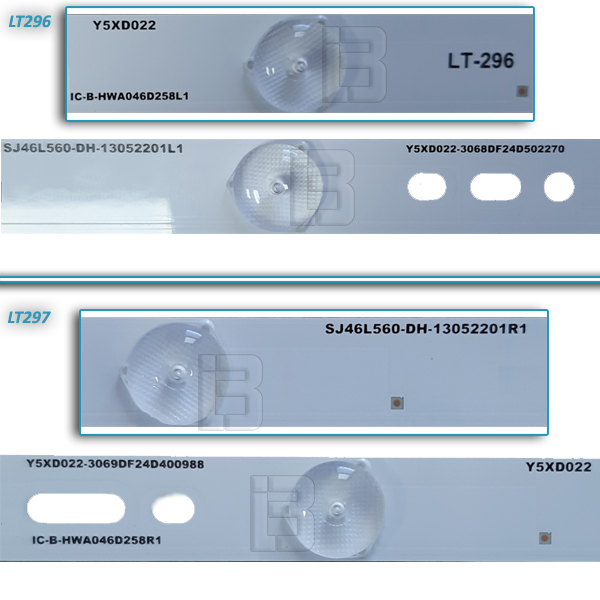 LED BAR-FOX46 - IC-B-HWA046D258L1 SJ46L560-DH13052201L1