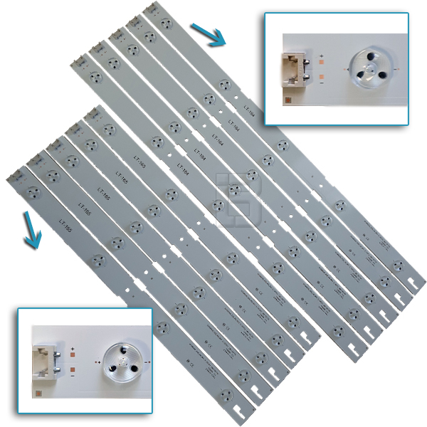 LED BAR-GRUNDIG43LR - led trake grundig