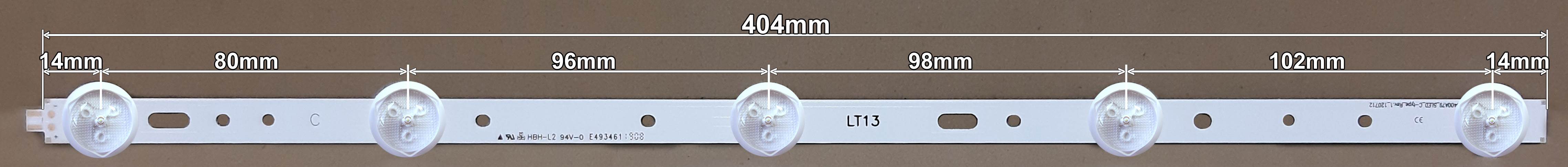 LED BAR-GRUNDIG40ABC - SVS400A79_4LED_A-type