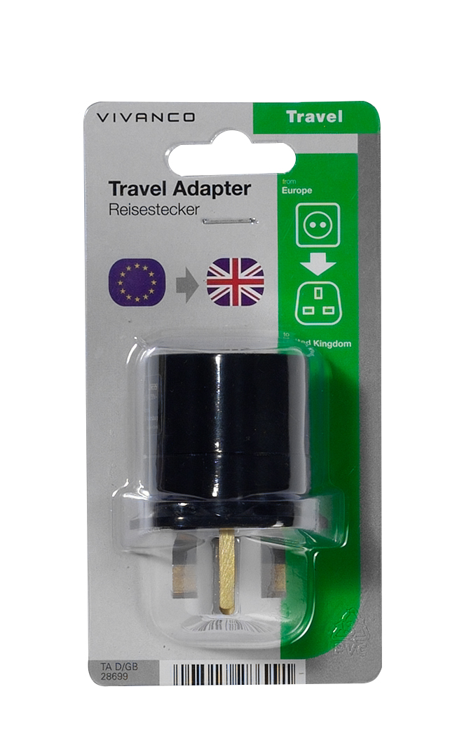 AC 220/220-EU/GB STRUJNI ADAPTER - 