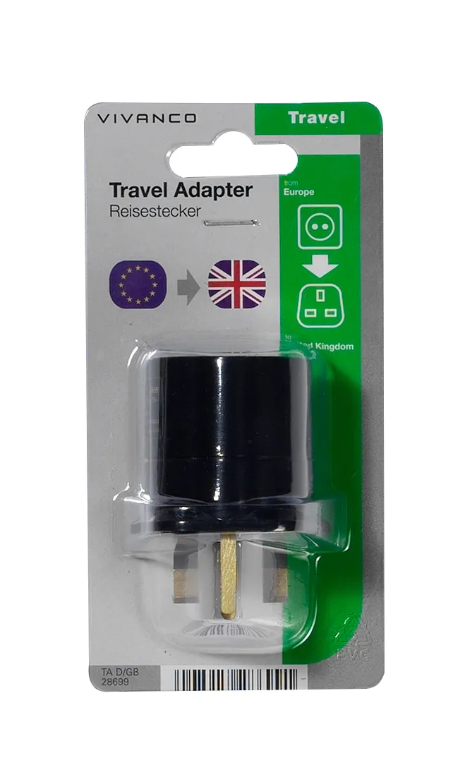 AC 220/220-EU/GB STRUJNI ADAPTER - 