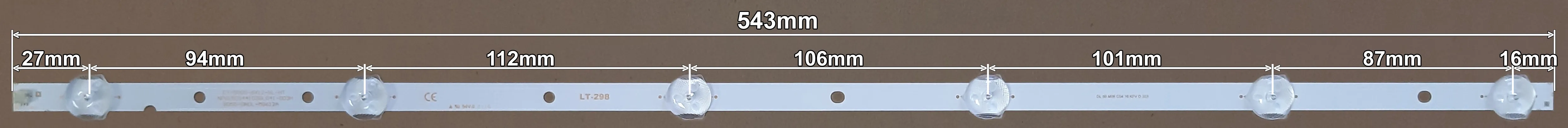 LED BAR-FOX55 - CY-550D-6X12-HL-HT 