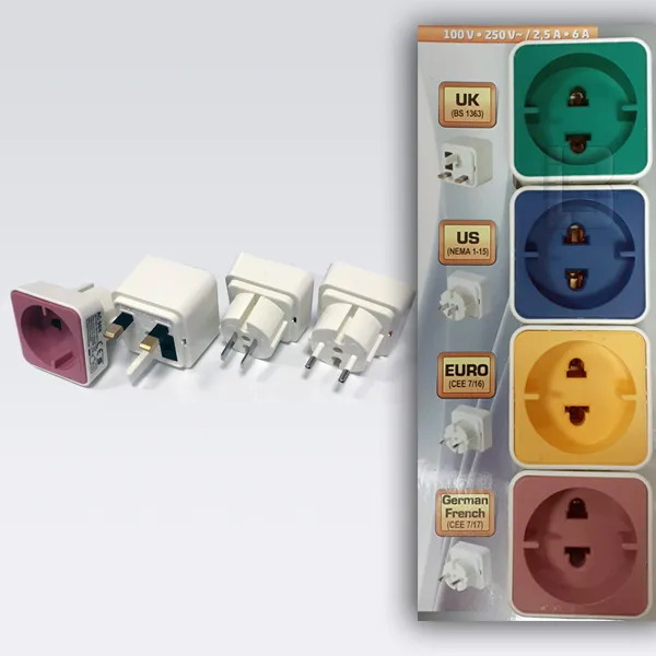 AC 220/110-AC04/4 STRUJNI ADAPTER - 