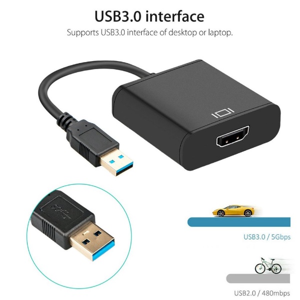 USB 3.0A-HDMI ADAPTER - 