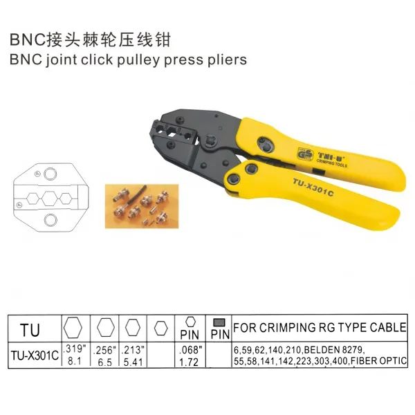 KLEŠTA TU-X301C ZA KRIMPOVANJE - 