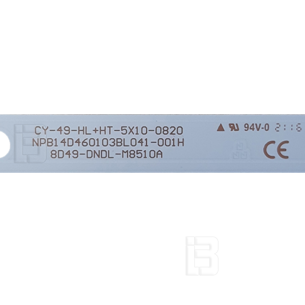 LED BAR-ALPHA49 - CY-49-HL+HT-5X10-0820