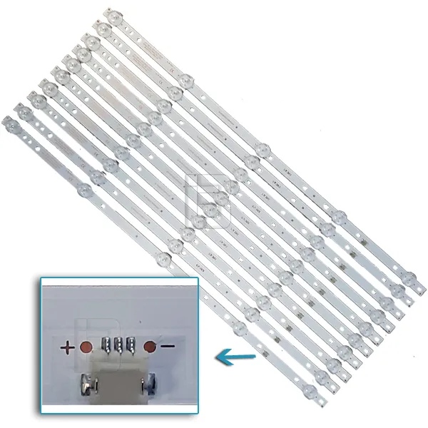 LED BAR-ALPHA49 -  NPB14D460103BL041-001H