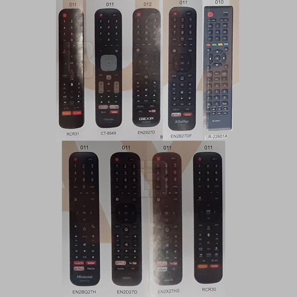 DALJINSKI HISENSE RM-L1335Hu - univerzalni daljinski upravljač za hisense tv