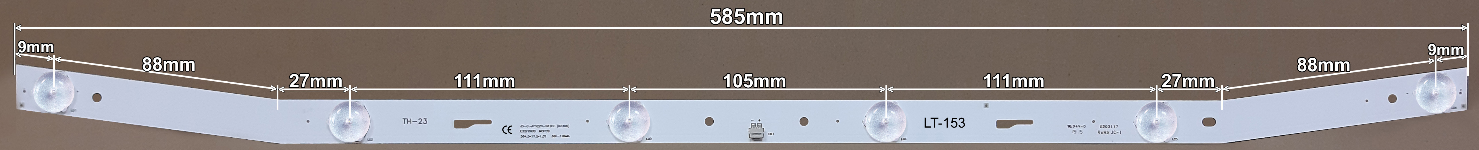 LED BAR-AKAI32 - MS-L3655