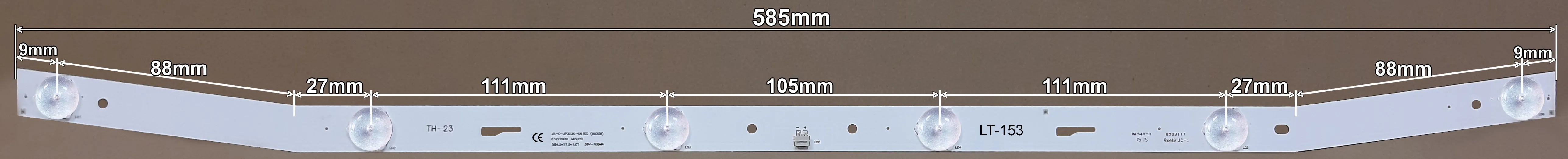 LED BAR-AKAI32 - MS-L3655