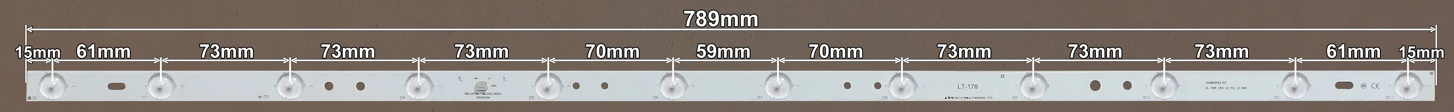 LED BAR-VIVAX40-1 - led traka za vivax tv