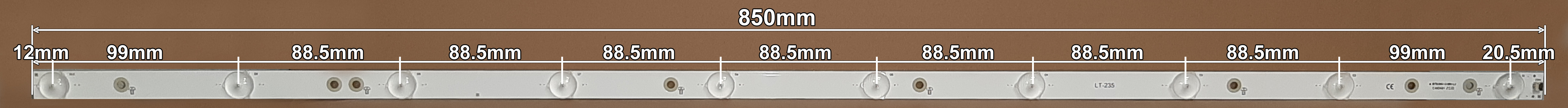 LED BAR-LG43 - 43LH500T