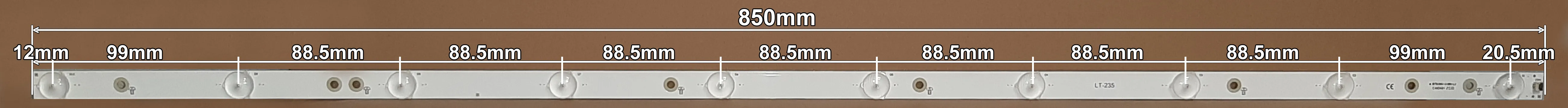 LED BAR-LG43 - 43LH500T