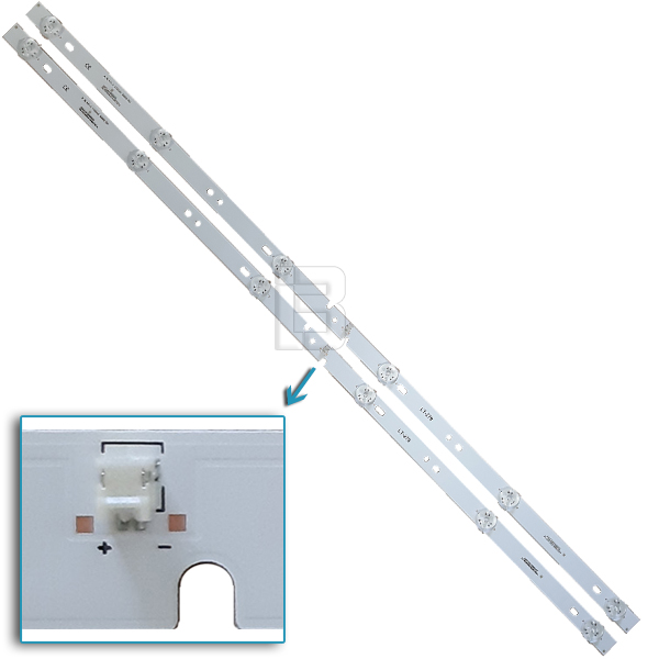 LED BAR-BLUEBERRY32 - 06-32C2X6-618-M07W14