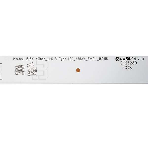 LED BAR-LG49UHDA - Innotek 15.5Y 49inch_UHD A-Type LED_ARRAY_Rev0.1