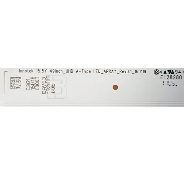 LED BAR-LG49UHDA - Innotek 15.5Y 49inch_UHD B-Type LED_ARRAY_Rev0.1