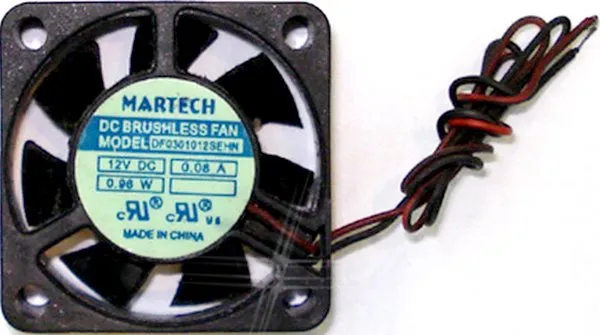 VENTILATOR 12V-30x30x10 - 