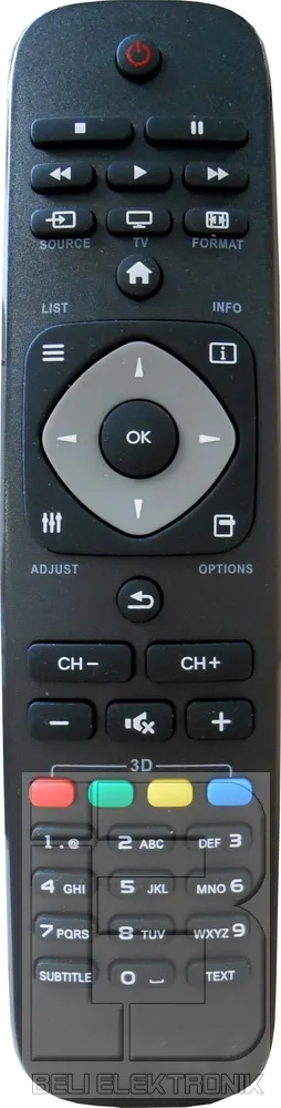 DALJINSKI PHILIPS RM/L1125 - daljinski upravljač za philips tv