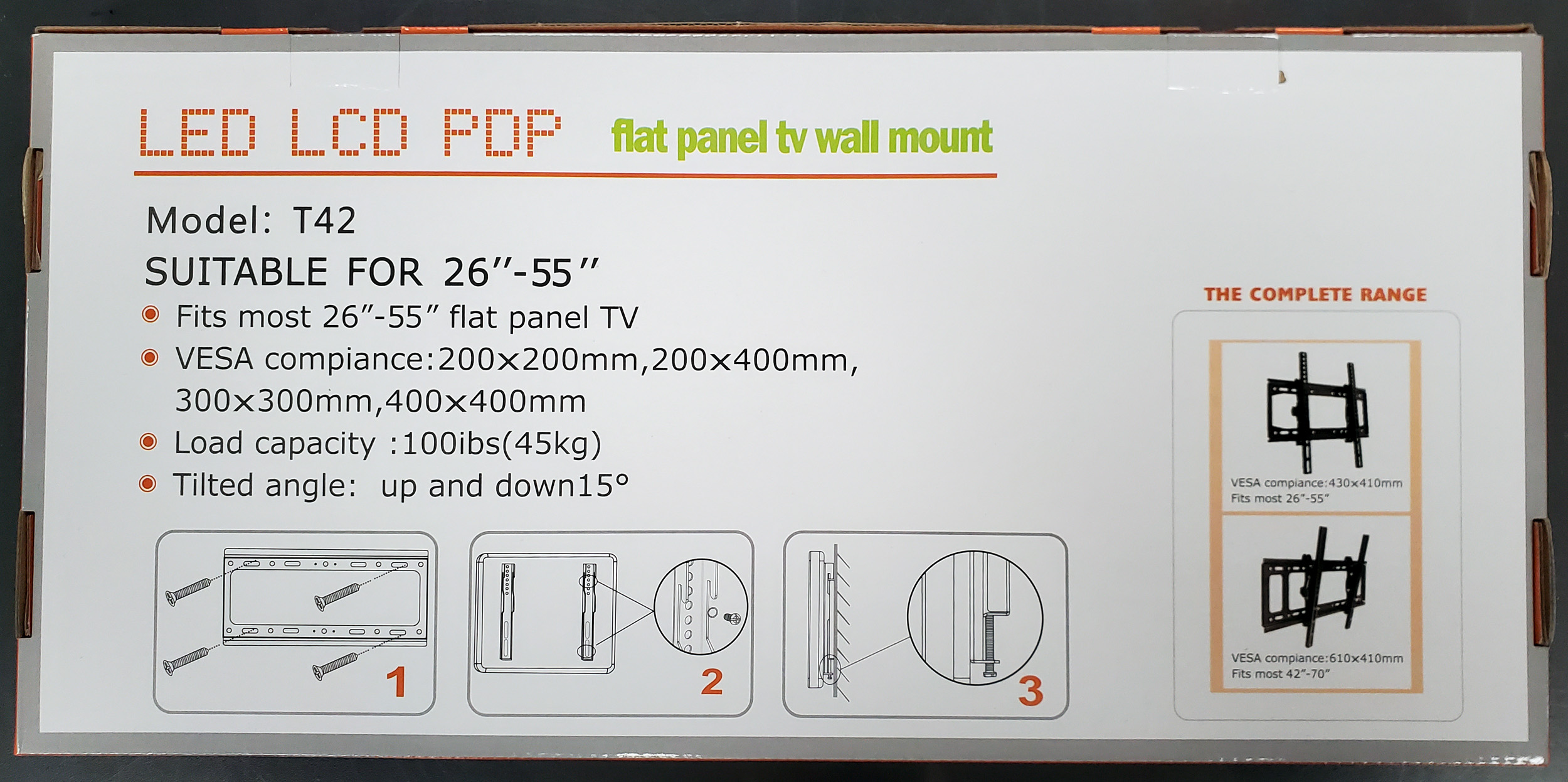TV NOSAČ TVD-008 26-55 - 