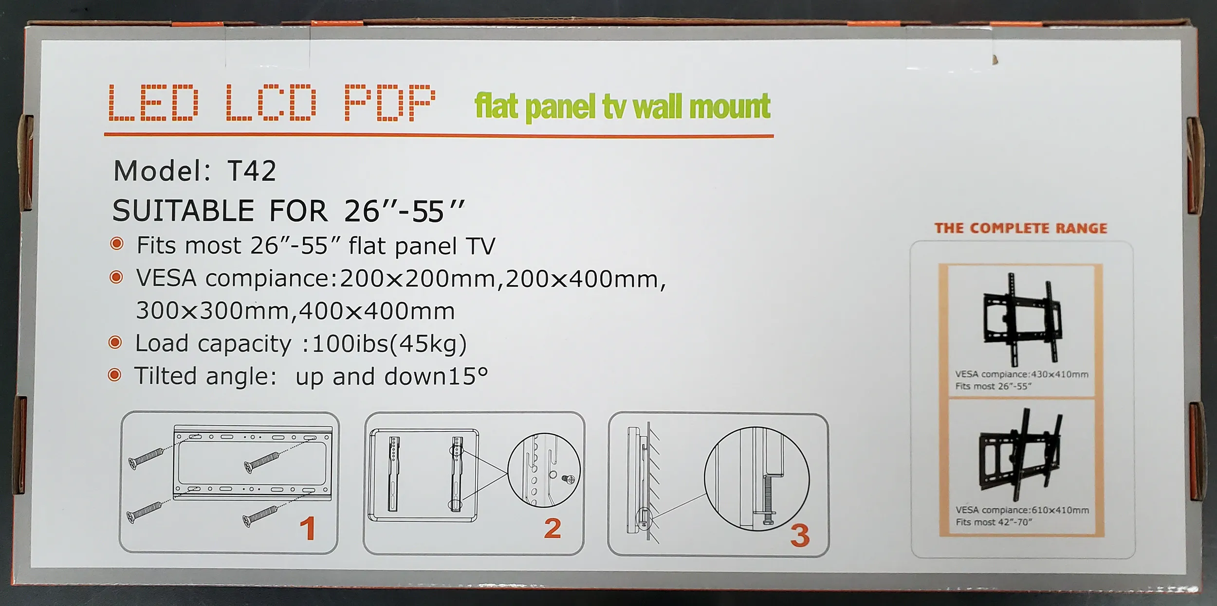 TV NOSAČ TVD-008 26-55 - 