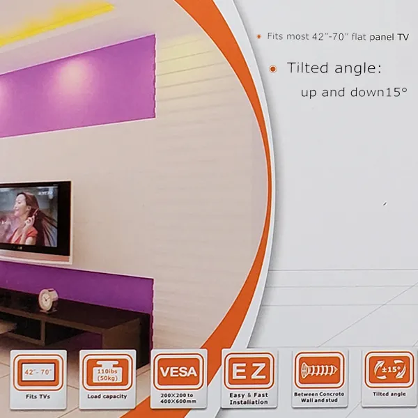 TV NOSAČ TVD-009 42-70 - 