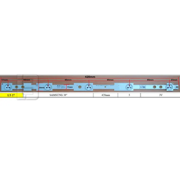 LT27 SAMSUNG39-5 LED TRAKA - 