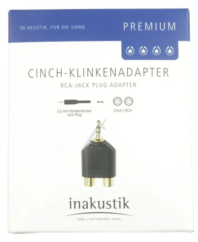 ADAPTER 3.5mm/2xRCA - 
