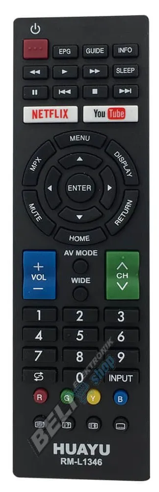 DALJINSKI SHARP RM-L1346Hu - daljinski upravljač za sharp tv