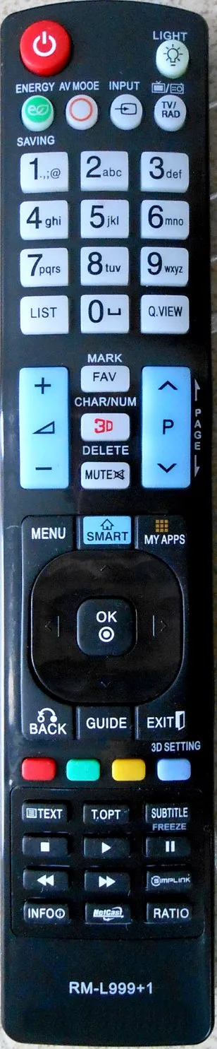 DALJINSKI LgRM/L999. - daljinski upravljač za lg tv