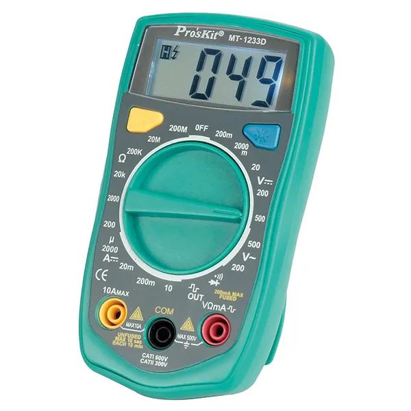 MULTIMETAR MT-1233D