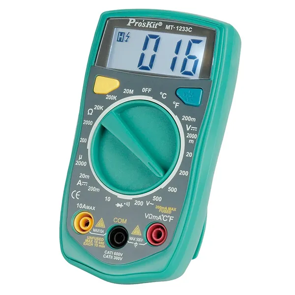 MULTIMETAR MT-1233C