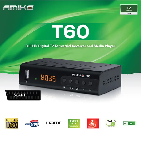 DVB-T2/H264 RISIVER