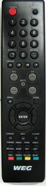 DALJINSKI WEG LCD - daljinski upravljač za weg tv